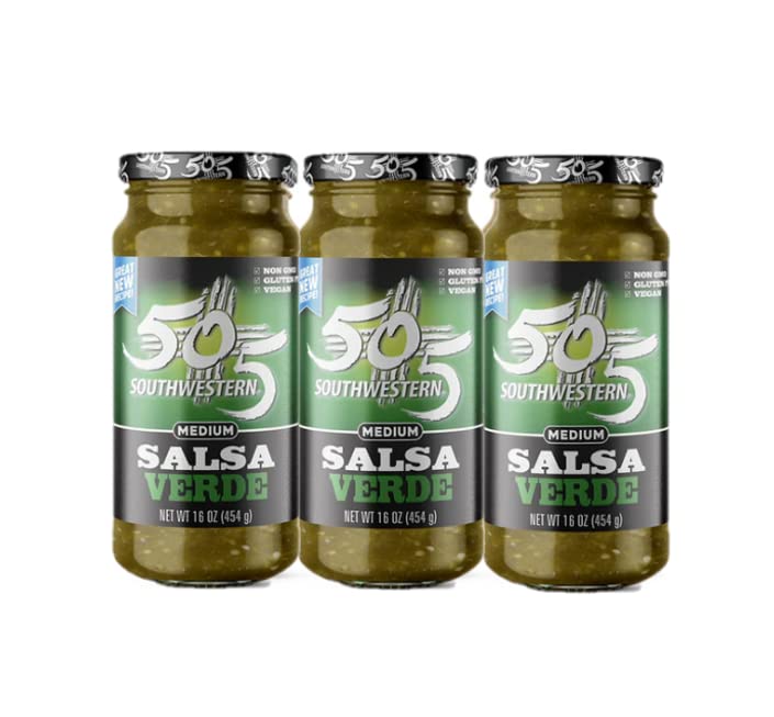 505 Southwestern Hatch Valley Green Chile Restaurant Style Salsa (3 Pack, Salsa Verde)
