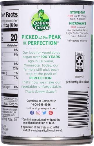 Green Giant Green Beans Cut, 14.5 Ounce Can