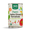 365 by Whole Foods Market, Tomatoes Petite Diced With Jalapeno Cilantro Organic, 10 Ounce