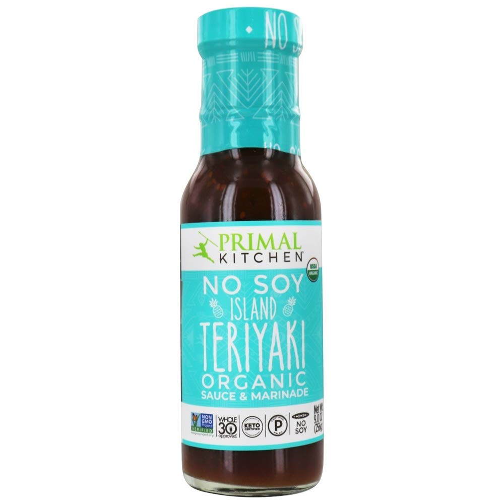 Organic No Soy Sauce & Marinade, Island Teriyaki, 9.0 Oz (256 G), Primal Kitchen