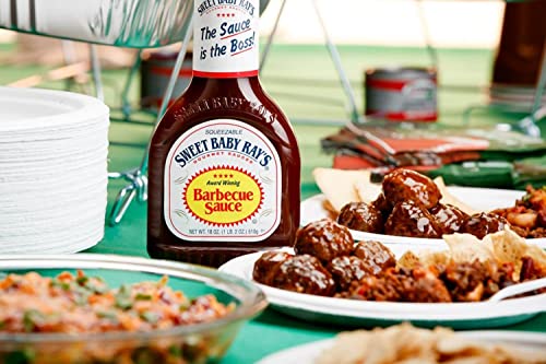 Sweet Baby Ray'S Gourmet Sauce Barbecue Flavor, 18 Ounce (Pack Of 3))