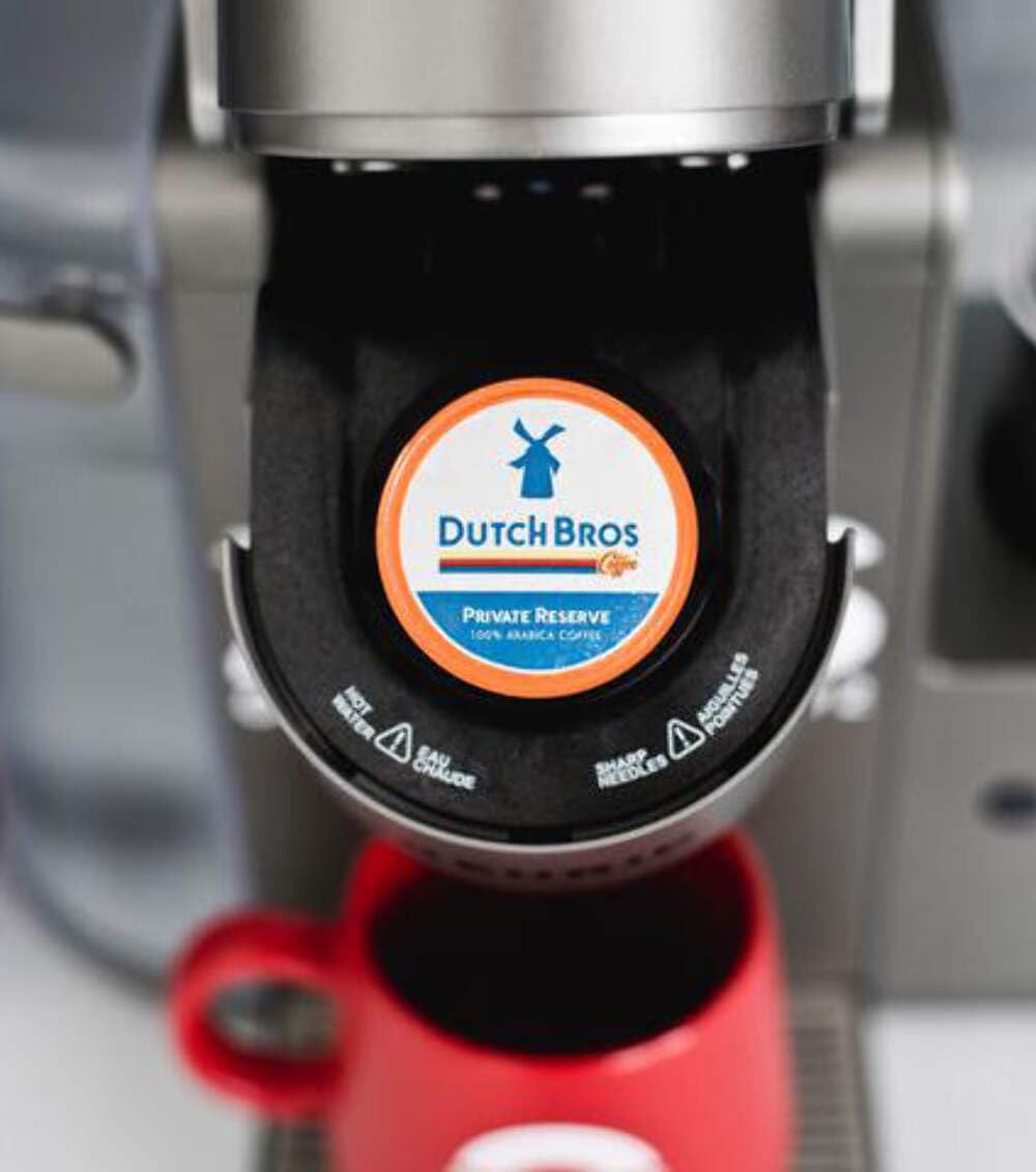 DUTCH BROS. COFFEE Single-Serve DB Cups - 12 Pack, Convenient 12 Count for On-the-Go Enjoyment