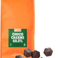 TCHO Choco Charms 61% Dark Chocolate Baking Couvertures (6.6lb Bag) | Organic & Fair Trade Certified | Non GMO, Non-Dairy, Vegan