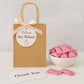 Kidu Pantry Pink Buttermints - Individually Wrapped Mints - 13 Oz Resealable Bag (Approx. 125 Buttermints) - It'S A Girl - Festi