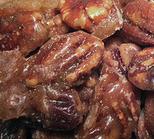 Brittle Brothers Pecan Brittle - 8 oz. Box : Voted #1-4xs more Nuts - Gift Pack Cashew Pecan Bacon Corporate Christmas Mother Fa
