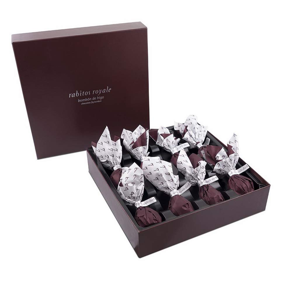 La Higuera Chocolate Fig Bonbons 8 pcs - Sweet  , 9 Count Pack