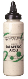 Terrapin Ridge Farms Jalapeno Aioli Garnishing Sauce, Gluten Free, Keto Friendly, 7.75 Ounce