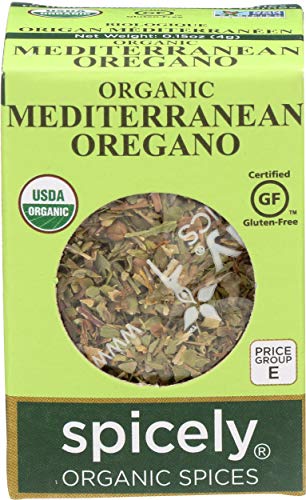 Spicely Organic Oregano 0.15 Ounce ecoBox Certified Gluten Free
