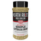 Heath Riles BBQ Rub - Simple Citrus Seasoning, 12 oz, Champion Pitmaster Recipe for Smoking & Grilling