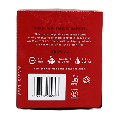 Stash Tea Decaf Chai Spice Tea 18 Count Tea Bags (Packaging May Vary) Individual Decaffeinated Black Tea Bags, Use In Teapots Mu