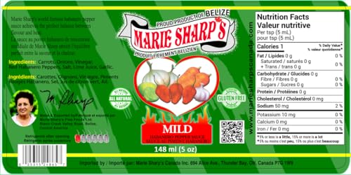 Marie Sharp'S Mild Habanero Pepper Sauce, 5 Oz