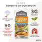 Bonafide Provisions No Salt Added Organic Chicken Broth, Shelf Stable 32 Fl Oz - Pack Of 6