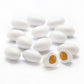 Sconza Jordan Almonds | White Candy Coated California Almonds | Wedding, Baby, Bridal Shower Candy | Made in the USA | Pack of 1