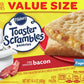 Pillsbury Bacon Toaster Scrambles, Frozen Breakfast Pastries, Value Size, 8 Ct, 14.4 oz