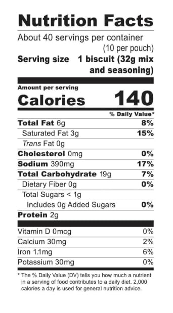 Cheddar Bay Biscuit Mix, 4 Pack, - Restaurant Style Cheesy Garlic Biscuits, Easy-to-Bake Mix for Homemade Flavor (45.4 oz)