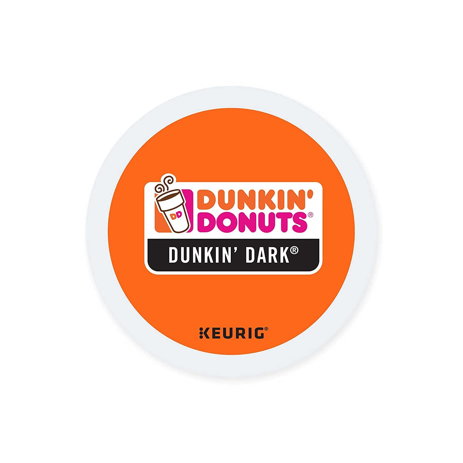 Dunkin Donuts Dunkin Dark Roast Coffee K-Cups for Keurig, 96 Count, Packaging May Vary