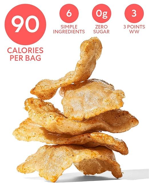 Snacklins Plant Based Crisps Chesapeake Bay - Gluten Free, Grain Free, 100% Kosher, Vegan Healthy Snacks, Crunchy Puffed Snack,