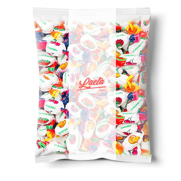 Assorted Fruit Hard Candy | 1 Pound Bag | Individually Wrapped - Approx. 80 Count
