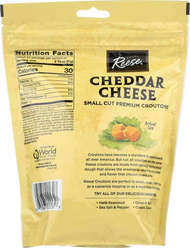 Reese Cheddar Cheese, 6-Ounces (Pack Of 12)
