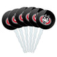 St. Cloud State University Secondary Cupcake Picks Toppers Decoration Set of 6