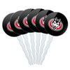 St. Cloud State University Secondary Cupcake Picks Toppers Decoration Set of 6