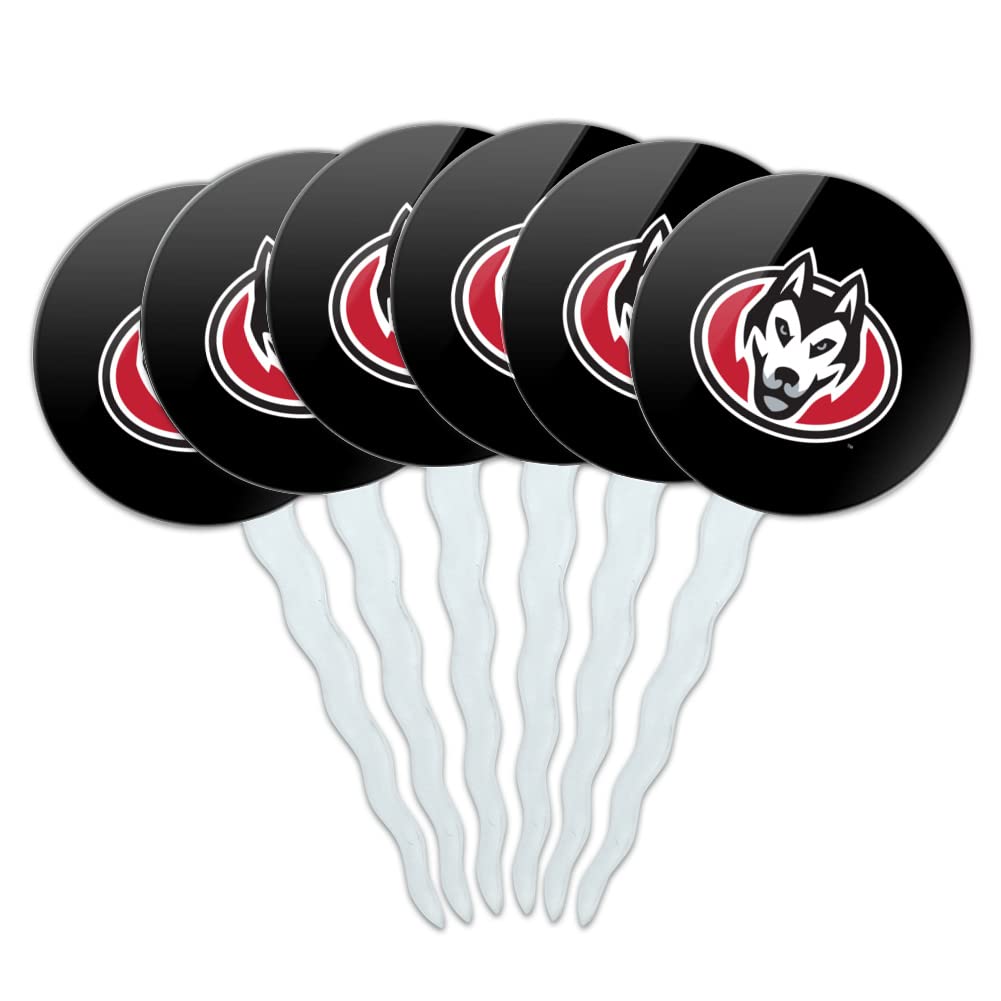 St. Cloud State University Secondary Cupcake Picks Toppers Decoration Set of 6