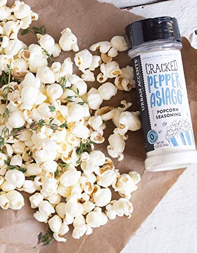 Gourmet Popcorn Seasoning Variety Pack, All Natural (6 Flavors) - Dill Pickle, White Cheddar, Kettle Corn, Caramel, Sriracha, Cr