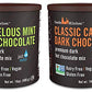 Castle Kitchen Natural Hot Chocolate Mix Variety Pack - Dairy-Free, Vegan Complete Mixes - Just Add Water - Pack of 2 (Classic C