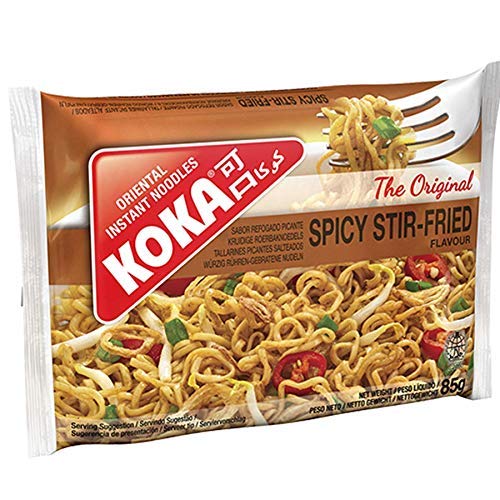 Koka Instant Noodles - Stir-Fried Flavour(85 Gm X Pack Of 9) (Halal Certified)