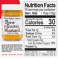 Bone Suckin Variety Mustard, 12 oz in Glass Bottle - Gourmet Jalapeno Mustard, Sweet Spicy, Creamy & Tangy, Gluten-Free, Non-GM