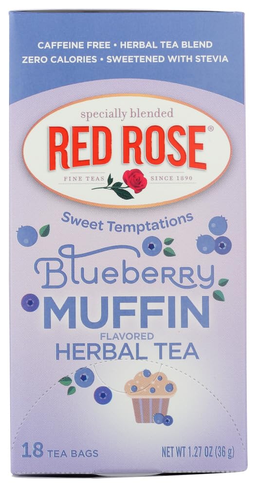 Red Rose Blueberry Muffin Tea, 18 Ct (Pack Of 2)