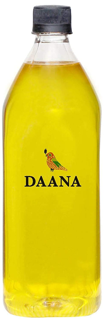 Daana Safflower Oil: Certified USDA Organic, Extra Virgin, Cold Pressed, High Oleic (34 Fl oz)