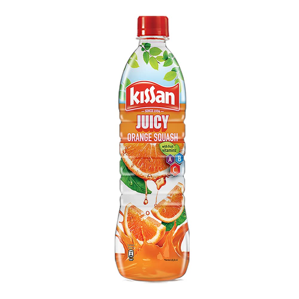 Kissan Juicy Orange Squash 750ml
