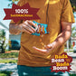 Bada Bean Bada Boom, Crunchy Roasted Broad Bean Snacks (Fava), High Protein, Vegan, Gluten-Free - 110 Calorie Packs, Cinnamon, 4