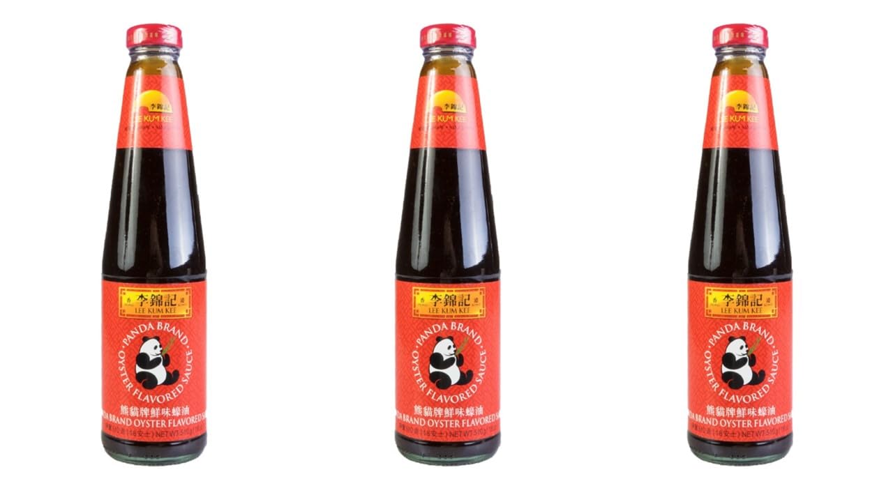 3 Packs - Oyster Flavored Sauce Glass Bottle - 18 Oz