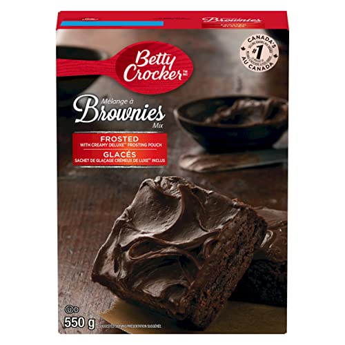 Betty Crocker Frosted Brownies Mix, 520G/18.2 Oz. Box {Imported From Canada}