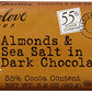 Chocolove Almonds Seasalt In Dark Chocolate, 3.2-Ounces (Pack Of 6)