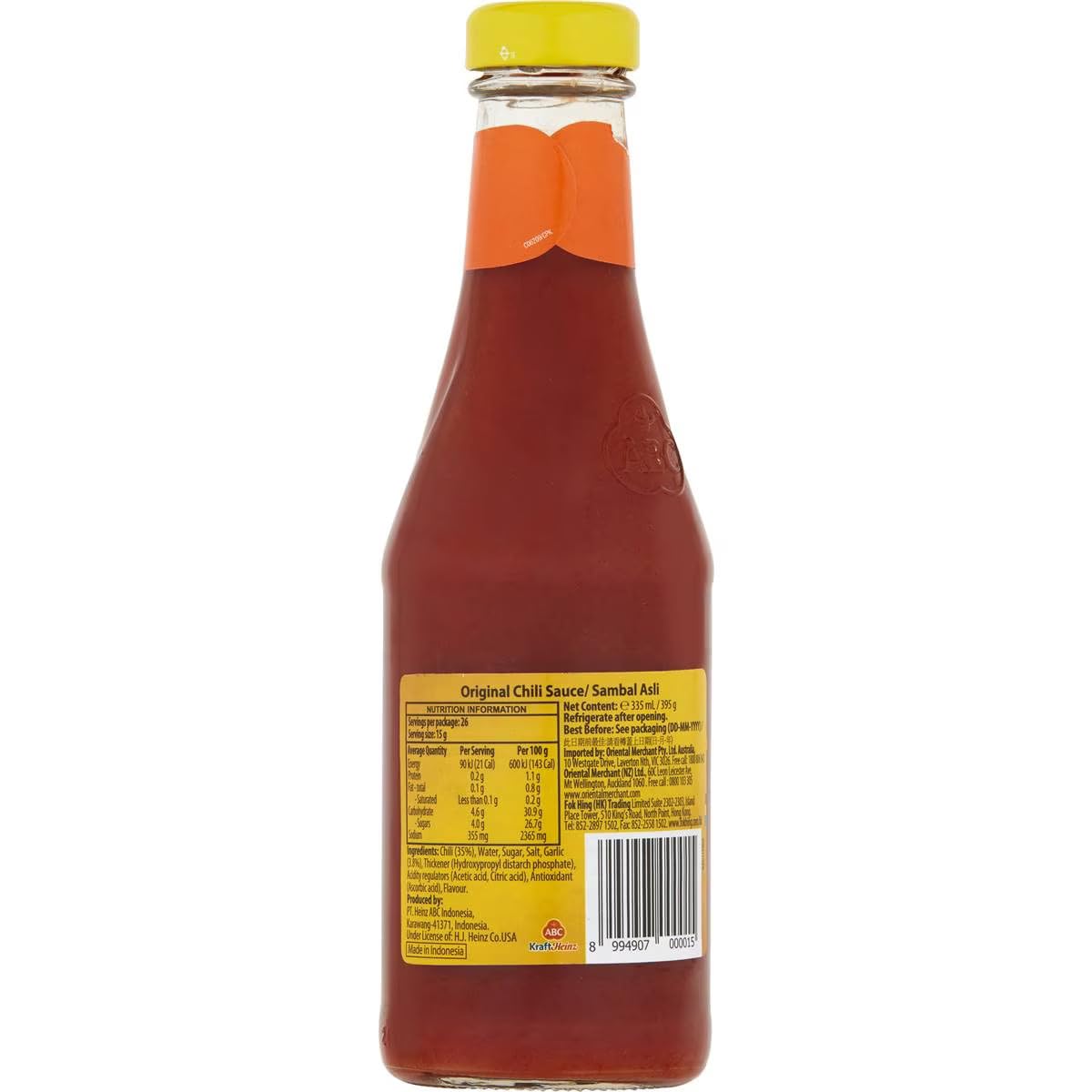 Abc Original Chili Sauce, 11.3 Ounce (10-5332)