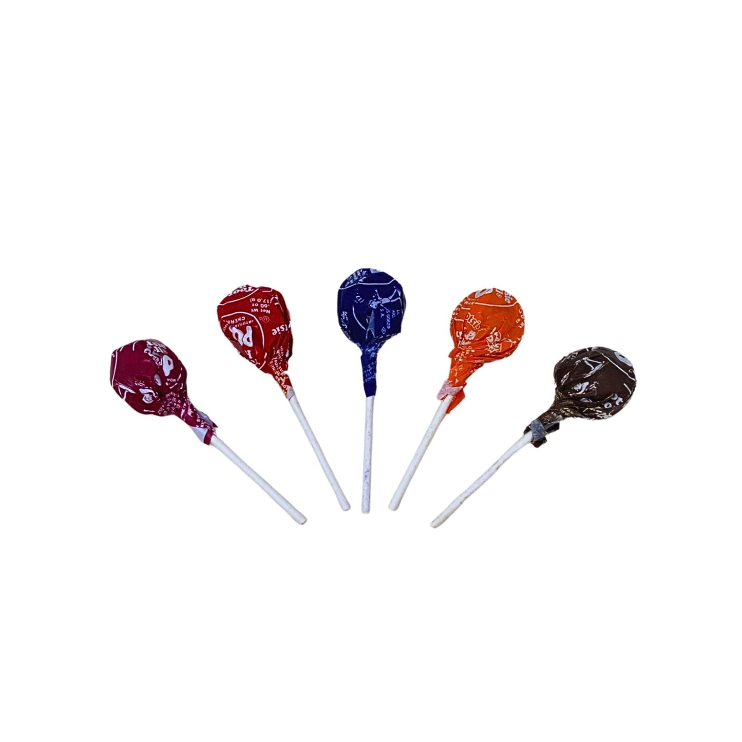 Assorted Fruit Flavored Tootsie Pops 6.5-Lbs- Five Classic Flavors Bulk Pack Of America'S Favorite Lollipops - Individually Wrap