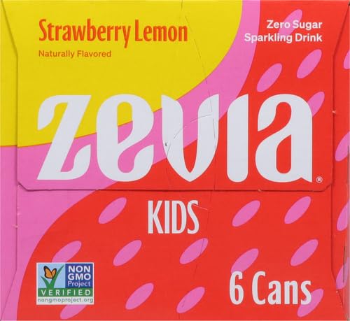 Zevia - Kidz Straw Lmaidsprk Rnk - Case Of 4-6/7.5 Fz