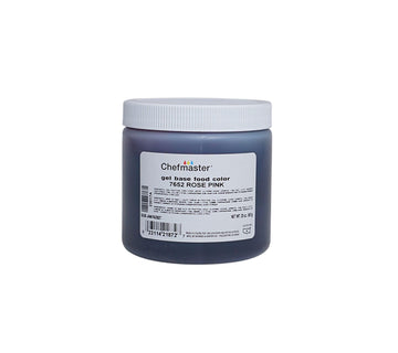 Chefmaster Gel Food Coloring Rose Pink | 20 Fl Oz | Professional-Grade Dye for Icing, Frosting & Fondant