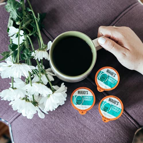 Maud s Coffee Lovers Variety Pack Coffee Pods, 40 ct, 16 Assorted Flavors in Recyclable Single Serve Pods - 100% Arabica Beans,