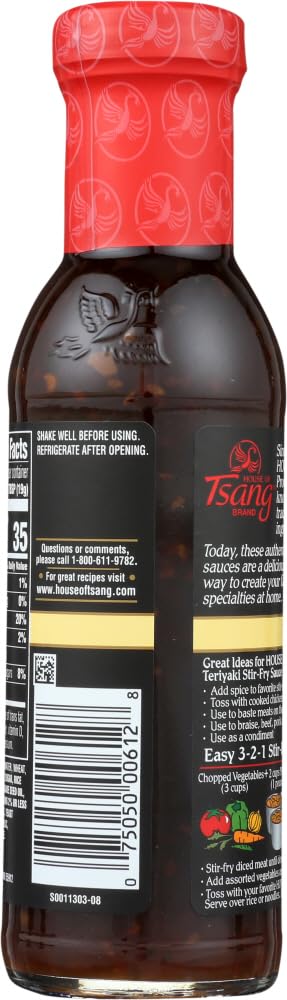 House of Tsang Stir Fry Sauce, 11.5 Ounce (Pack of 6), Model 098916-0