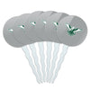 Northeastern State Secondary Logo Cupcake Picks Toppers Decoration Set of 6