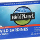 Wild Planet Wild Sardines In Water, No Salt Added, Keto And Paleo, 4.4 Ounce
