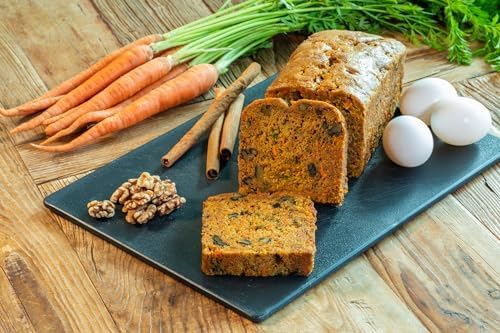 Naturally Delicious Carrot Cake Slices, 12 Pack, Sweet Breads & Cakes, Ideal for Lunch Snacks and Breakfast Bars