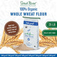 Great River Organic Milling Organic Whole Wheat Flour, 25 lb, Pack of 1, Model 684765110251