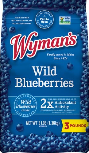 Wymans Wild Blueberries, 3 lb (Pack of 1)