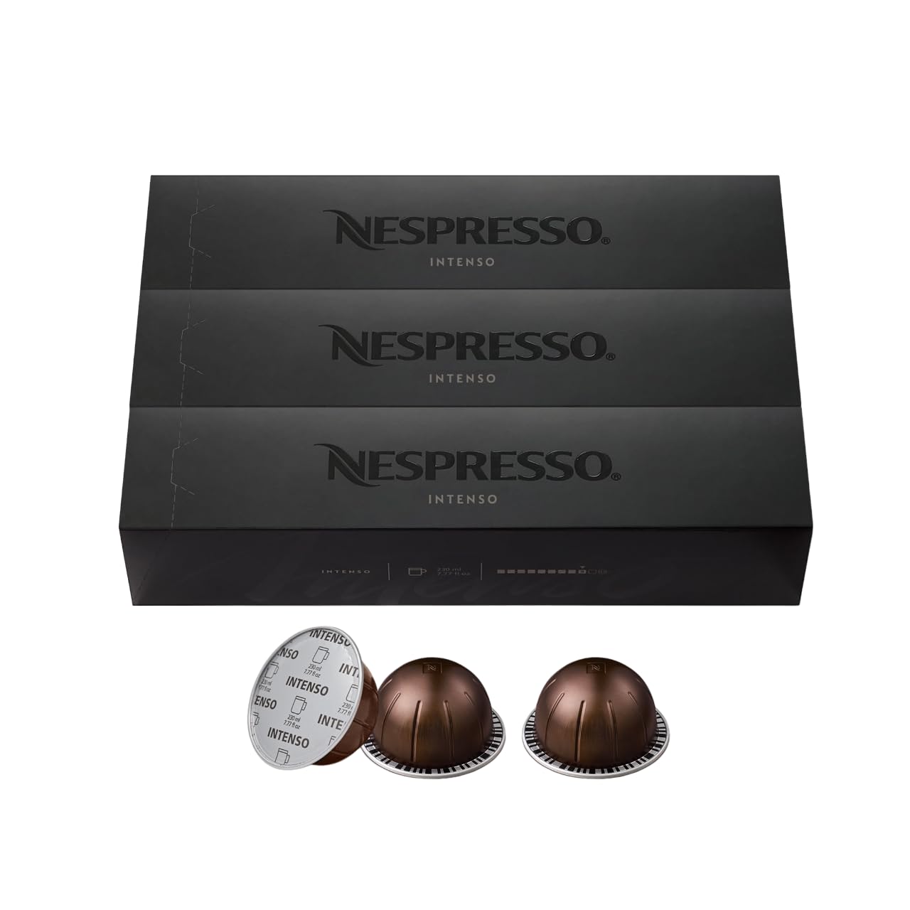 Nespresso Vertuo Dark Roast Coffee Capsules, 30 Count, Brews 7.8oz Pods, Model SG_B0768N9N6K