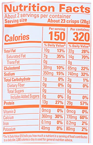 Cello Whisps Pure Parmesan Cheese Crisps, 2.12 Oz